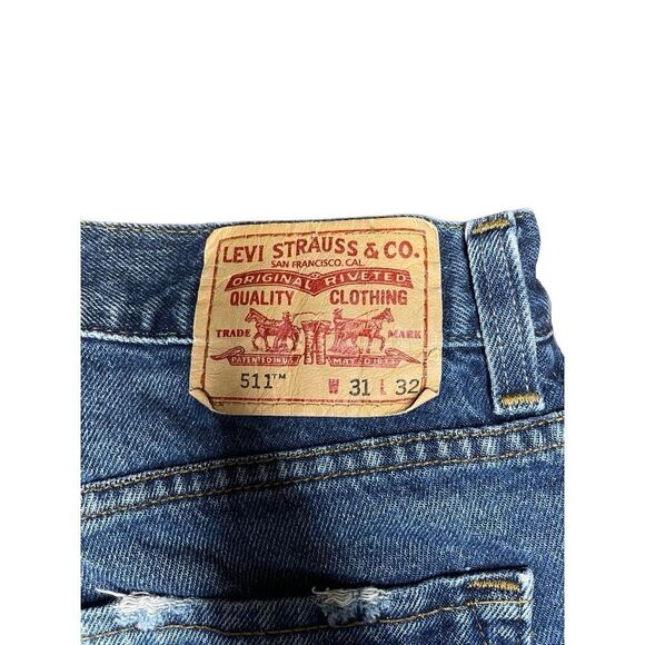Levi's 511 Skinny Jeans,‎ Size 31x32 - Picture 4 of 6